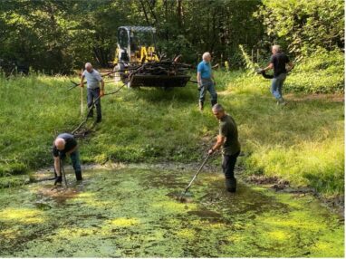 Paaskolk ligt er weer mooi bij
