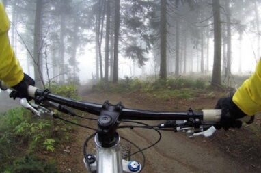 Mountain biking